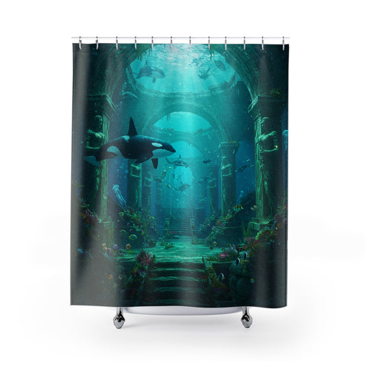 Atlantis Edge: The Lost City #12 Shower Curtain