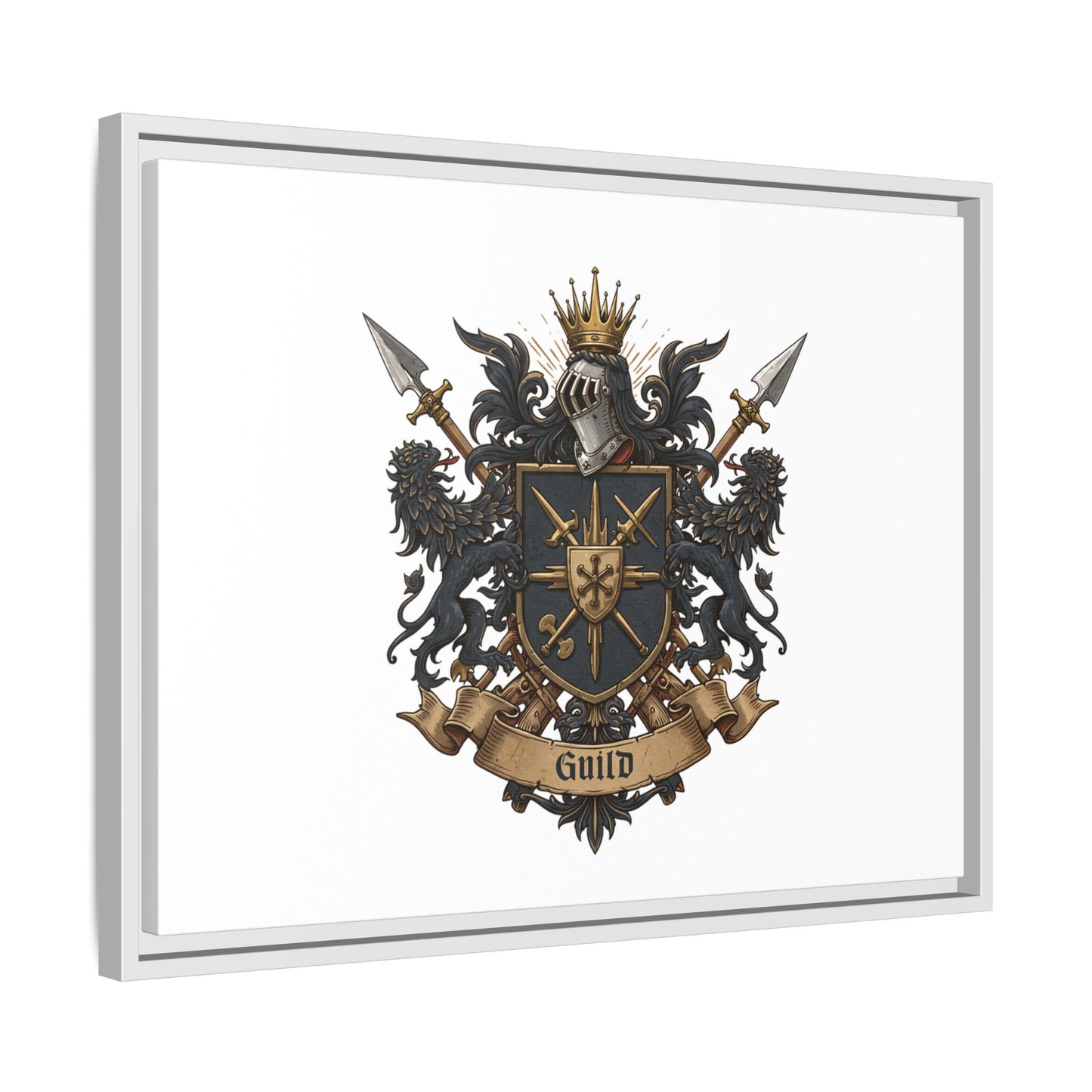 Guild Edition #3 - Professional Elegance Framed Canvas