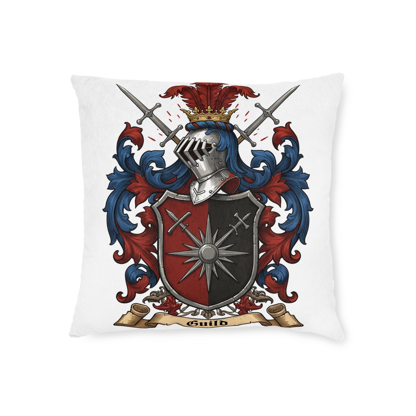 Edge of Comfort: Guild 13 Square Pillow
