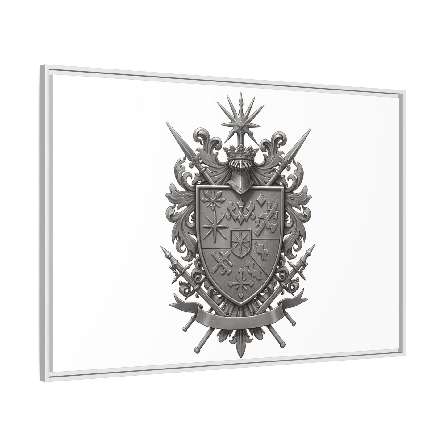 Elegant Guild #8 - Professional Multi-Color Framed Canvas