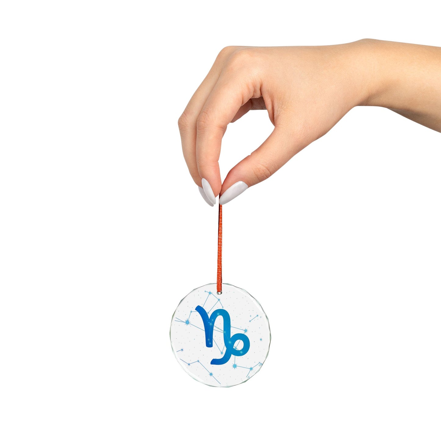 Capricorn Edge: Crystal Zodiac Ornament