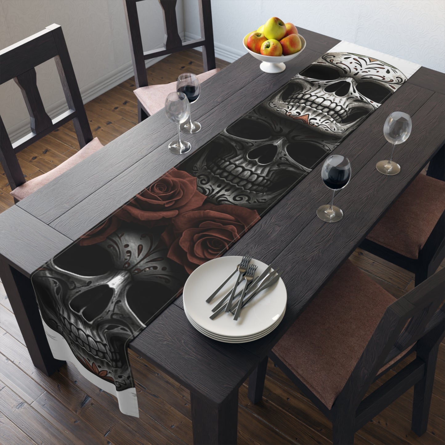 LaCatrina Edge: Bold & Mystical Table Runner