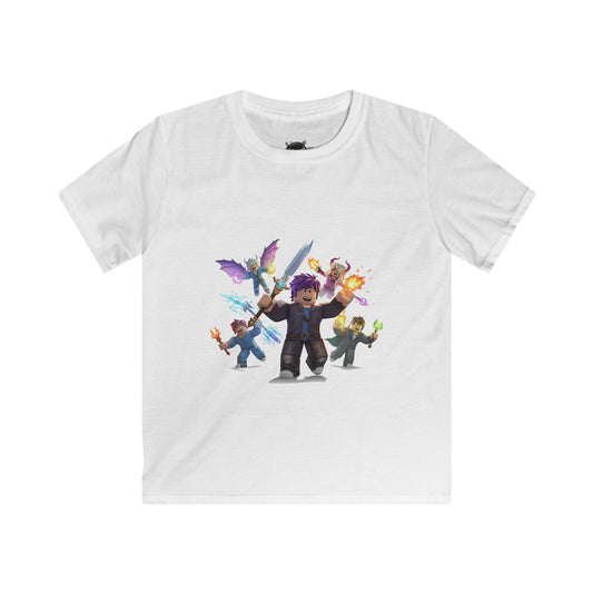 Back to School Voxel Adventure - Kids' Casual Tee