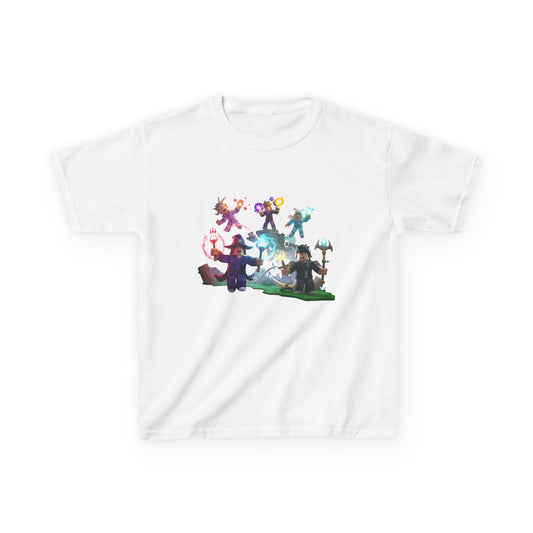 Pixel Pals Adventure - Kids' Trendy Heavy Cotton Tee