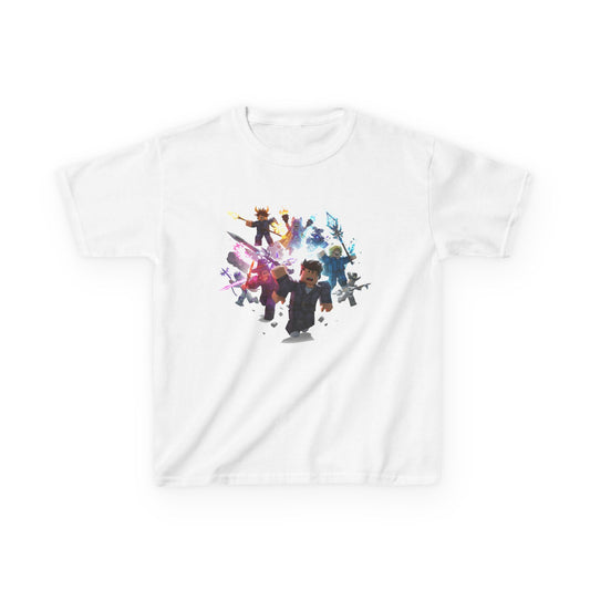 Pixel Pals Playground - Trendy Voxel Tee for Kids