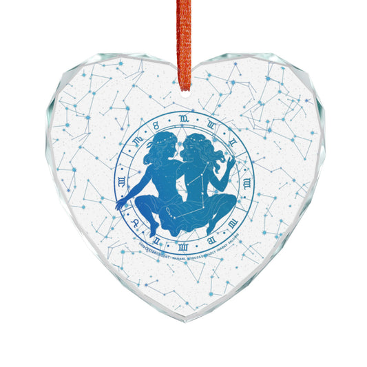 Gemini Edge – Dual Force Crystal Glass Ornament