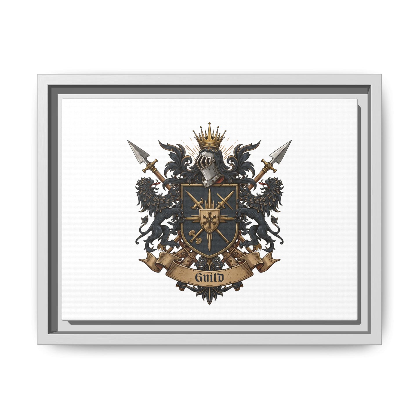 Guild Edition #3 - Professional Elegance Framed Canvas