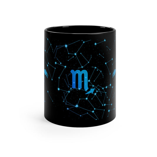 Starry Night Edition - Scorpio Constellation Coffee Mug | Astrology Gift, Zodiac Decor, Horoscope Mug, Birthday Present, Celestial Drinkware