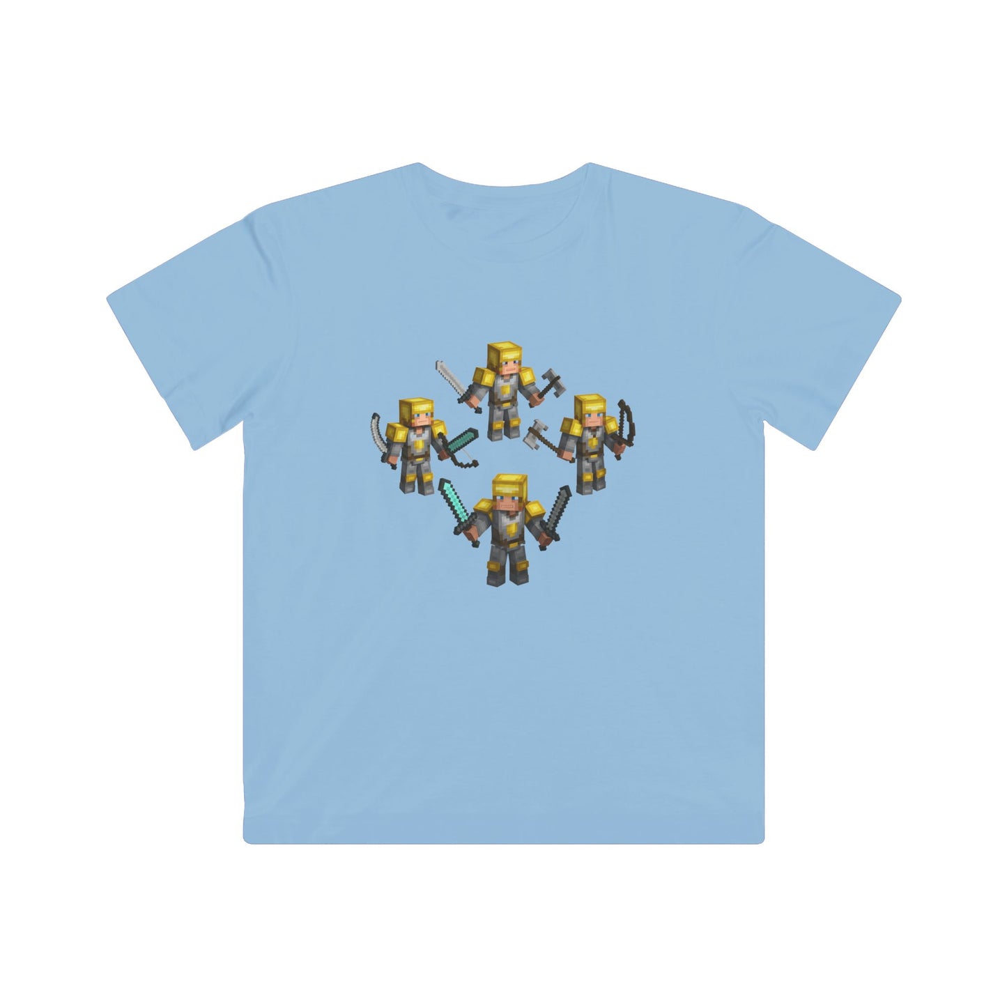 Pixel Power Play Kids Tee - Mine-Tastic Adventure Awaits!