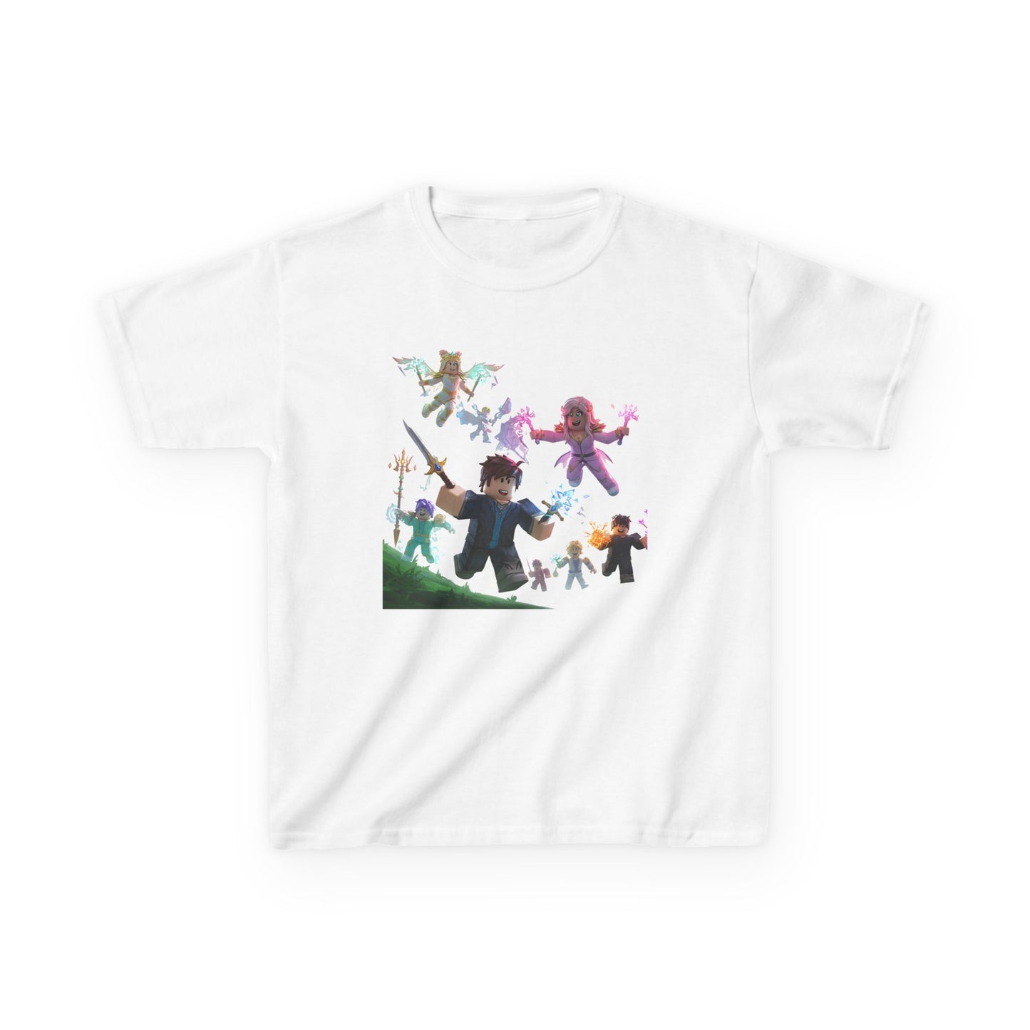 Pixel Pals Adventure - Kids' Trendy Voxel Tee