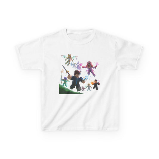 Pixel Pals Adventure - Kids' Trendy Voxel Tee