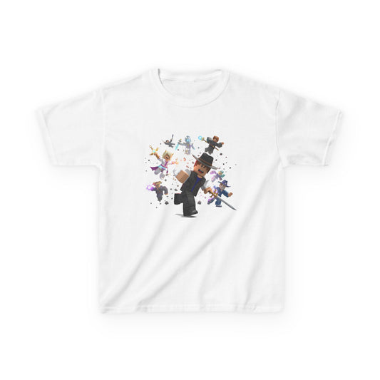 Pixel Pals Adventure Kids Heavy Cotton Tee - Trendsetter Edition
