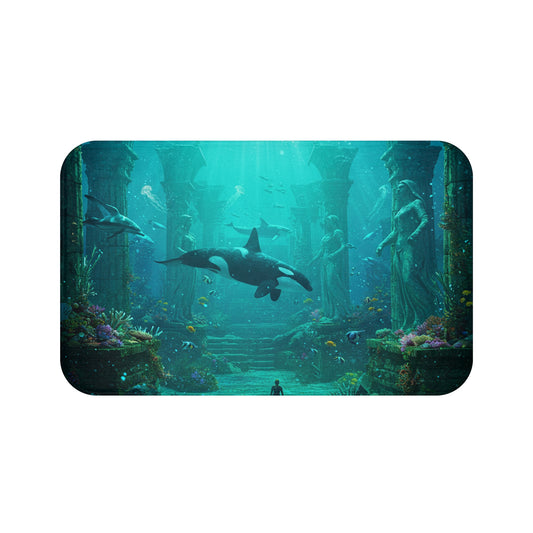 Atlantis Escape: Casual Bath Mat