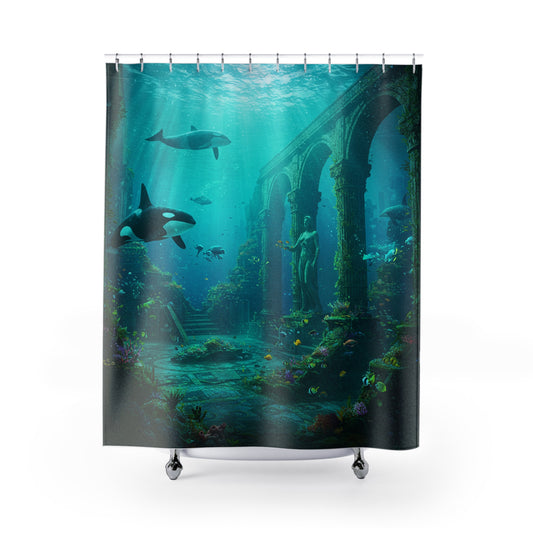 Atlantis Edge: The Lost City Edition Shower Curtain