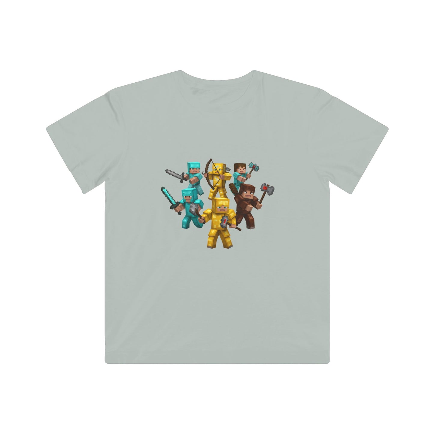 Pixel Power Adventure Kids Tee - Mine Warriors Inspired!