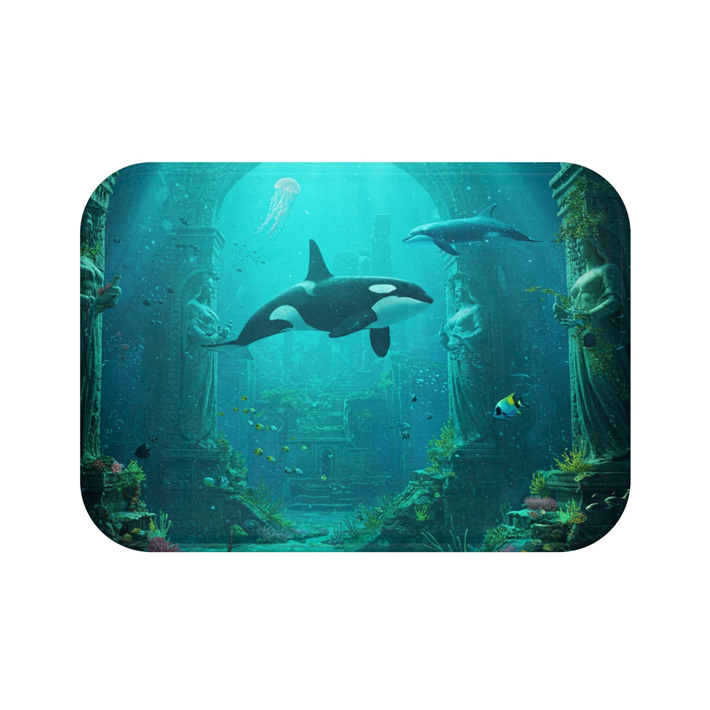 Atlantis Escape Casual Bath Mat
