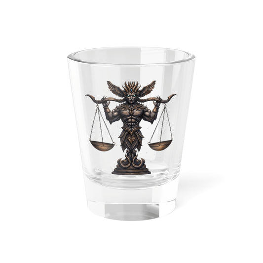 Libra Balance Shot Glass - Trendy Zodiac Design #24
