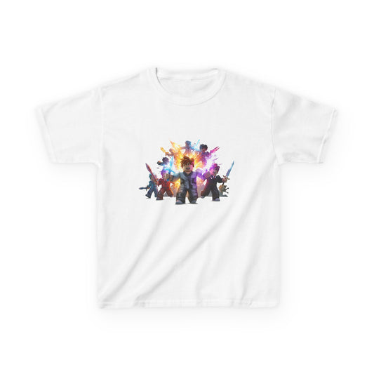 Pixel Pals Adventure - Kids' Trendy Voxel Tee
