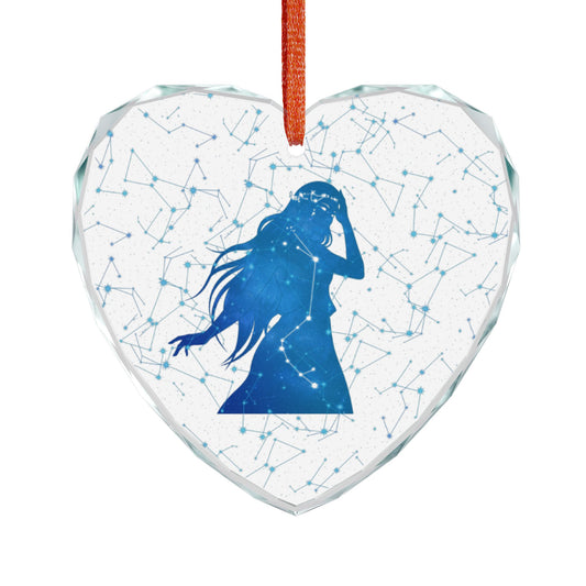 Virgo Vibe - Edgy Zodiac Crystal Ornament #13