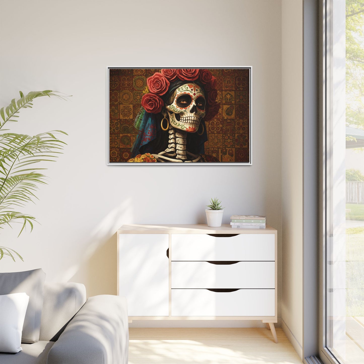 LaCatrina Elegance - Framed Matte Canvas #12