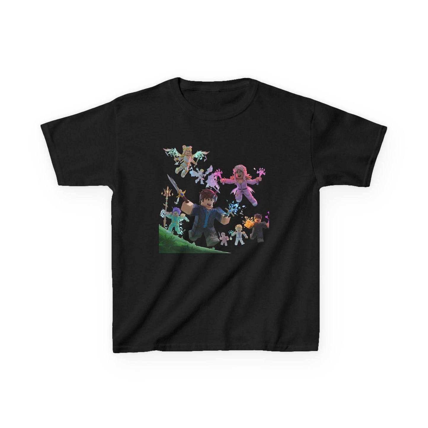 Pixel Pals Adventure - Kids' Trendy Voxel Tee