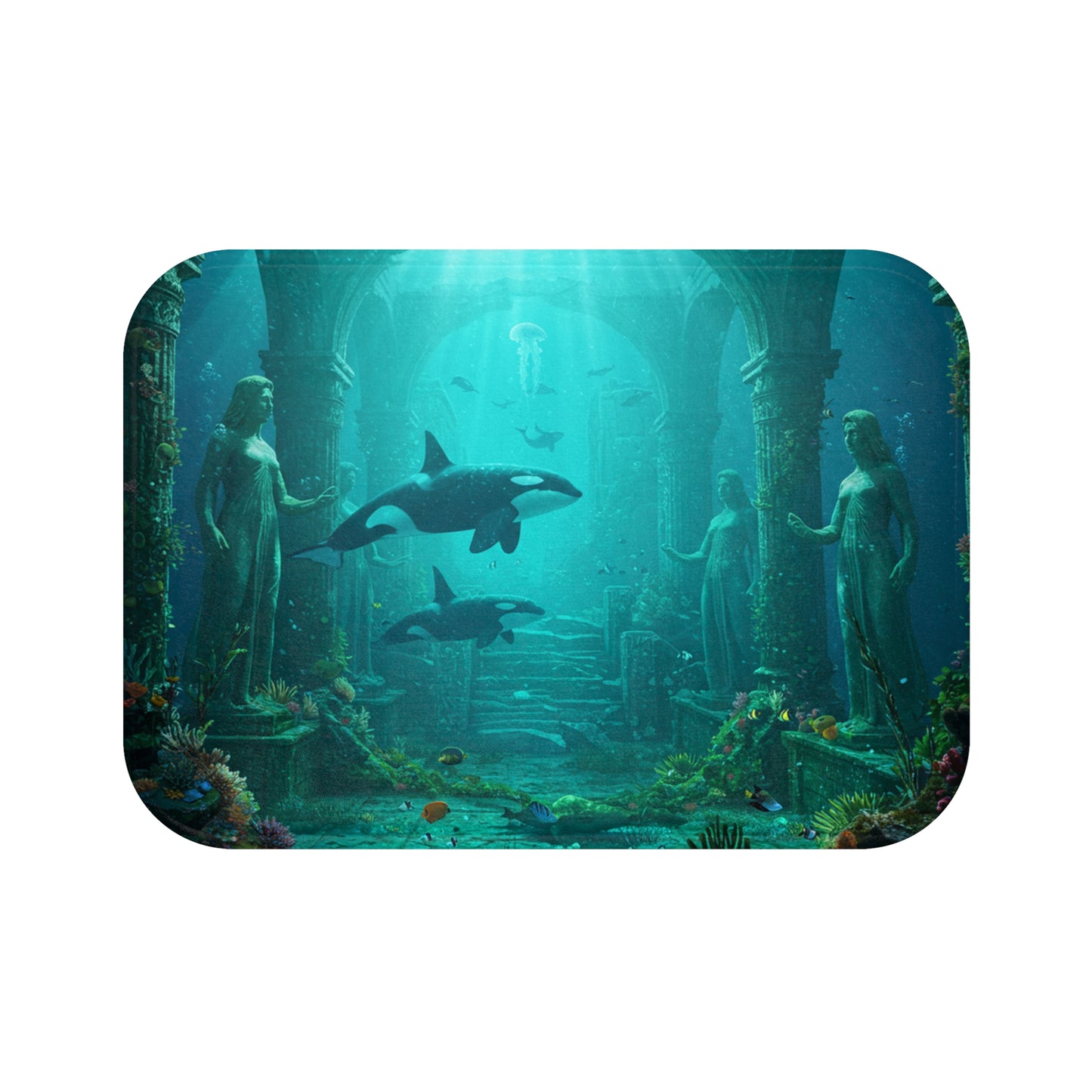 Atlantis Escape Casual Bath Mat