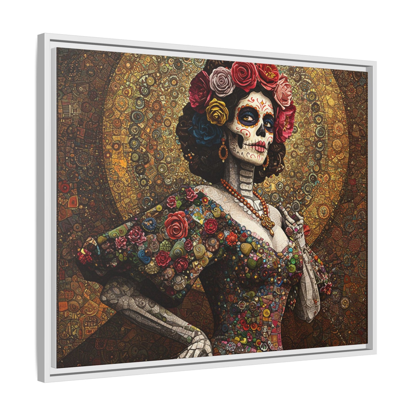 LaCatrina Elegance: Professional Multi-Color Framed Matte Canvas
