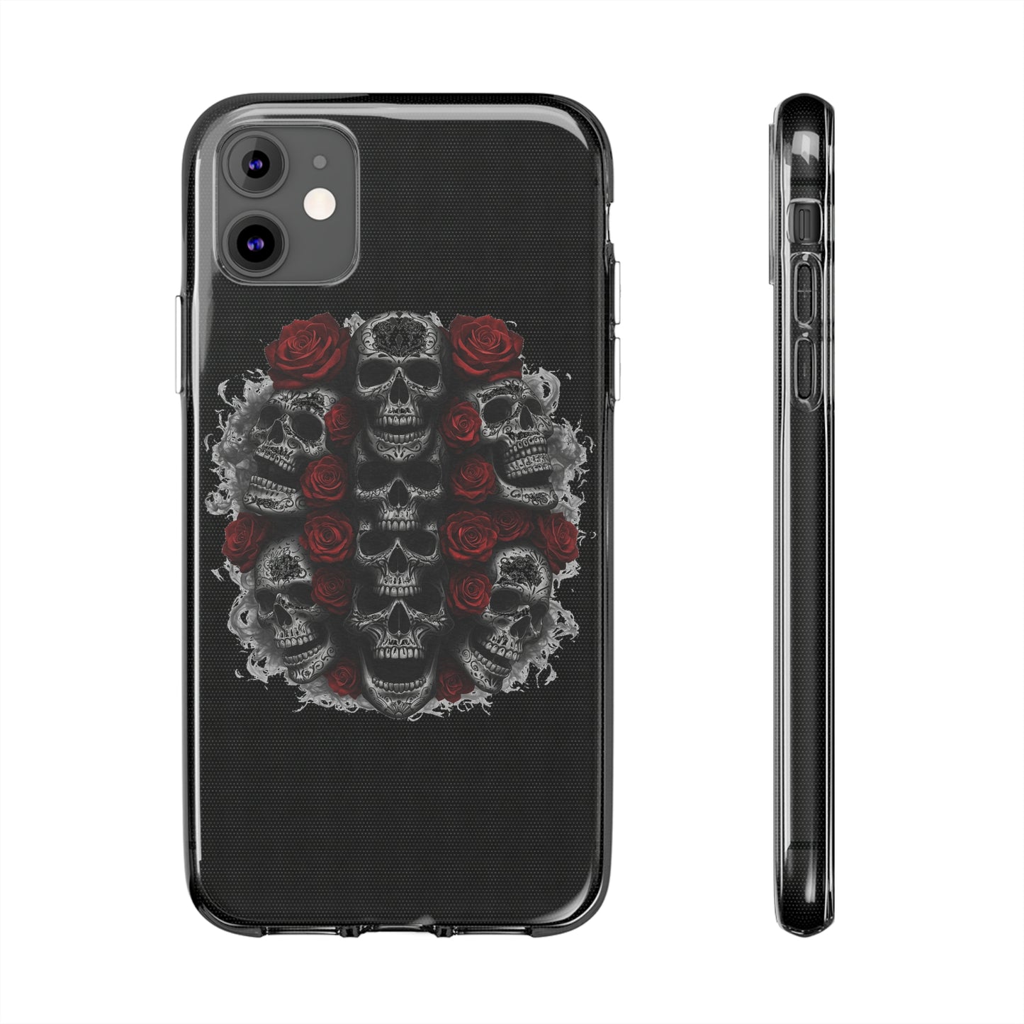 LaCatrina Edge: Sleek Clear Silicone Phone Case #30