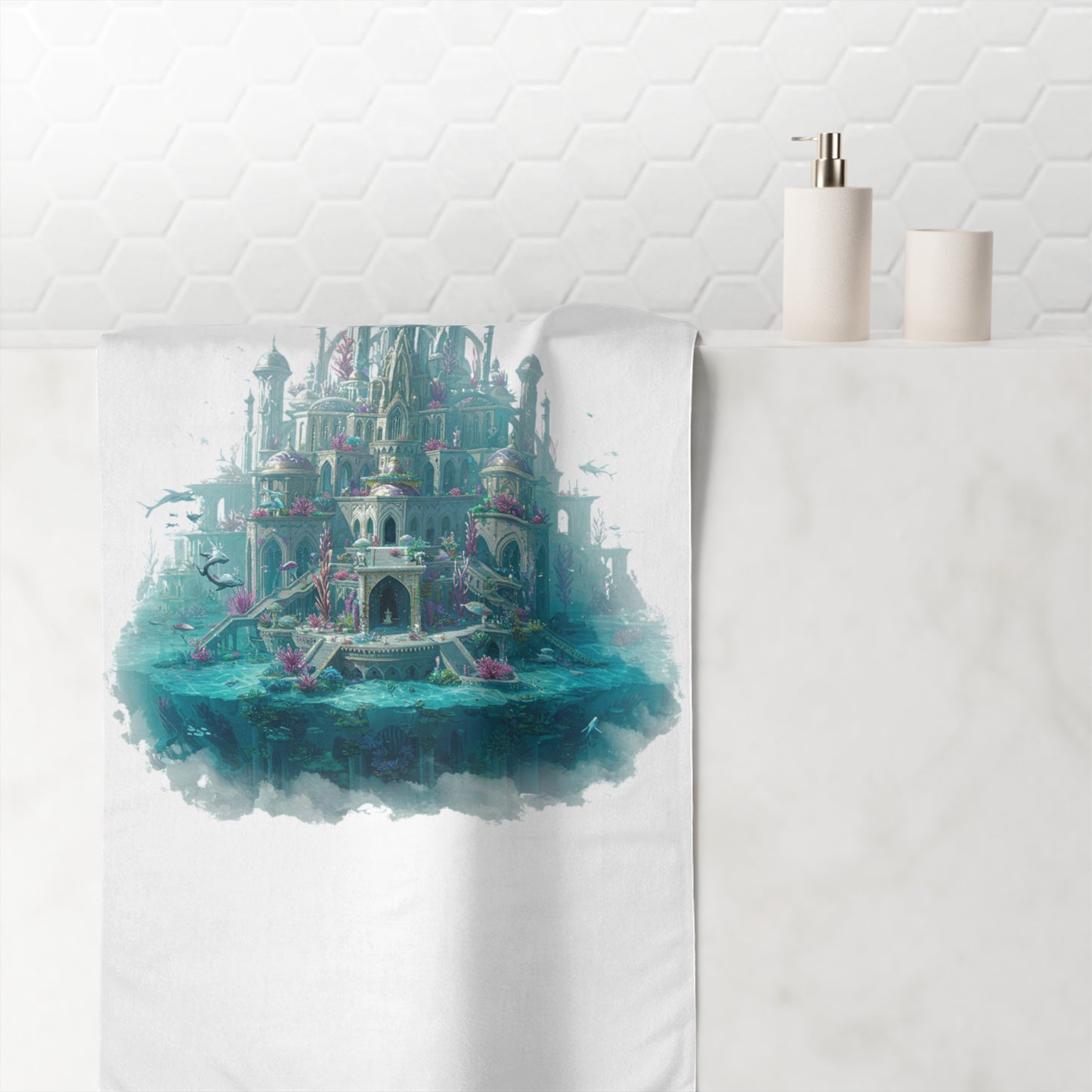 Atlantis Escape Mink-Cotton Towel - Casual Comfort #6