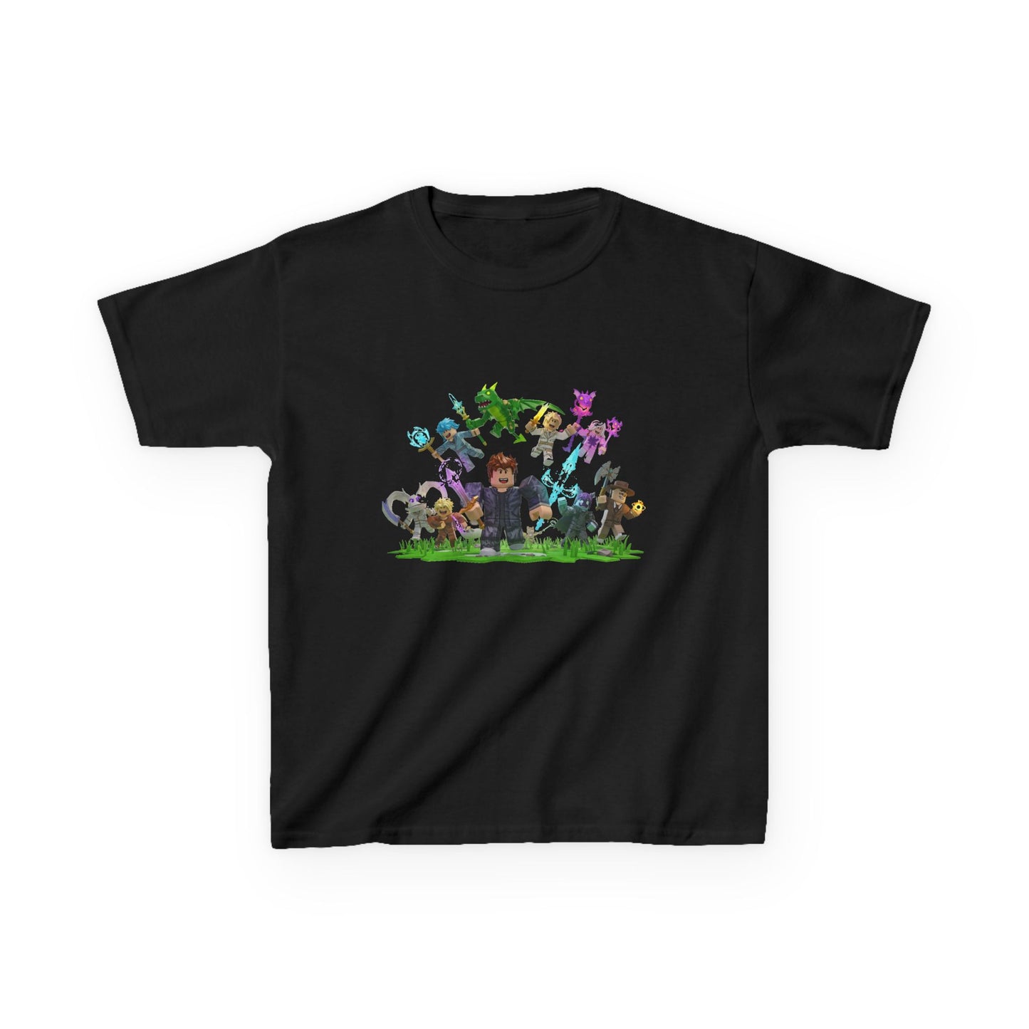Pixel Power Kids Tee - Voxel Adventure Edition