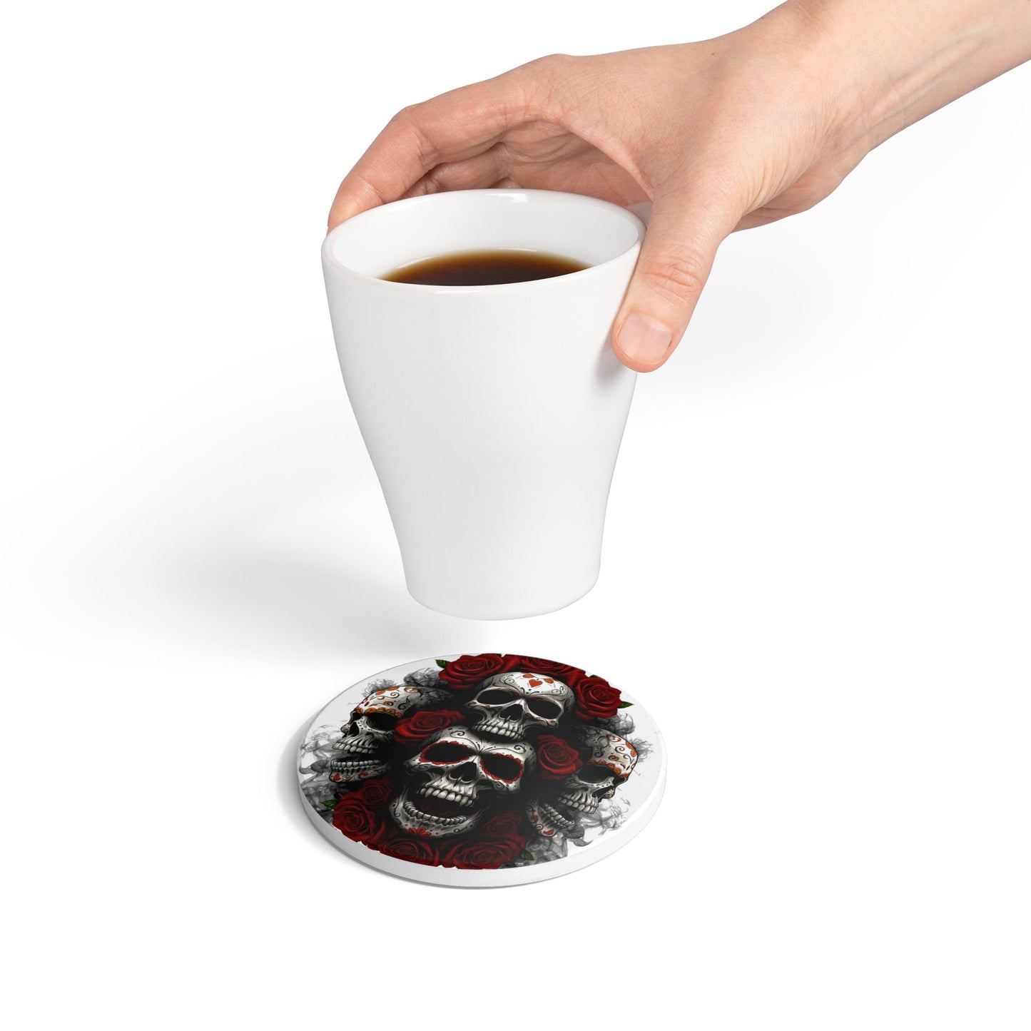LaCatrina Edge: Ceramic Coaster #38