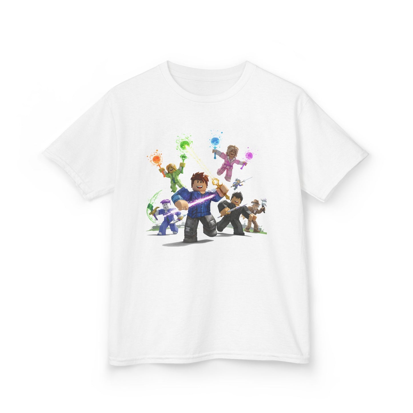 Pixel Pals Adventure - Kids' Trendy Voxel Tee