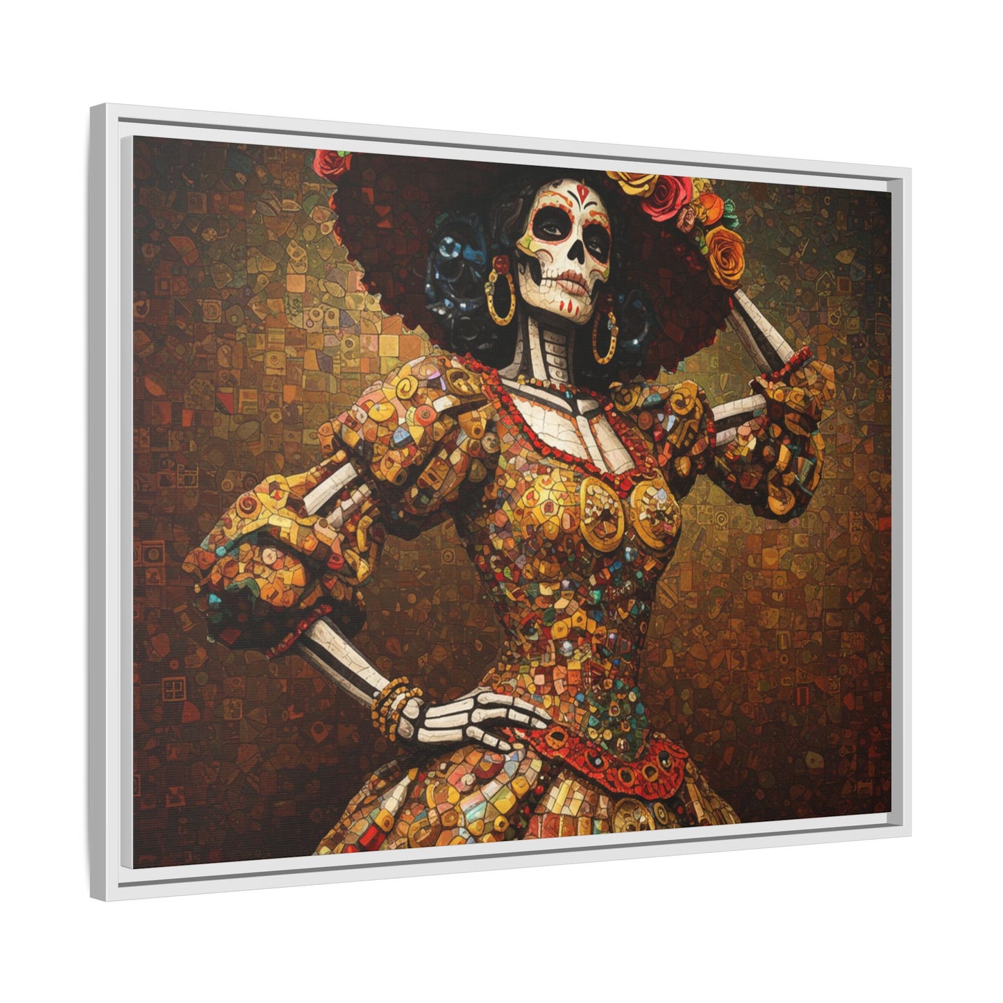 LaCatrina Essence #24 - Professional Multi-Color Framed Matte Canvas
