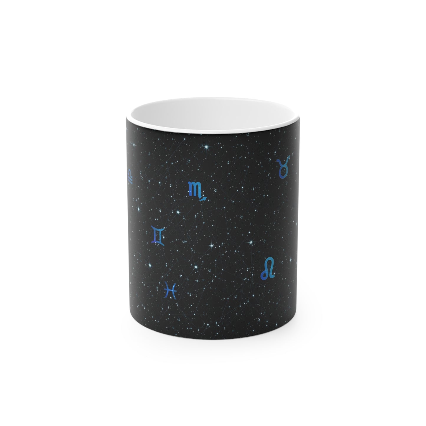 Astrology Magic Mug - Starry Zodiac Coffee Cup, Horoscope Gift, Celestial Tea Mug, Astrology Lover, Unique Birthday Present