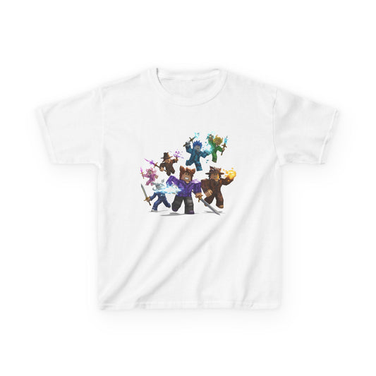 Voxel Adventure Kids Heavy Cotton™ Tee - Trendy Edition