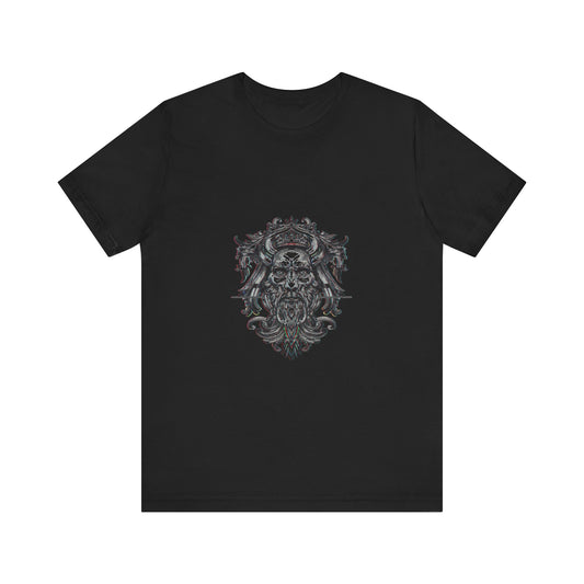 Glitch Heraldry Unisex Tee - Trendsetting Comfort