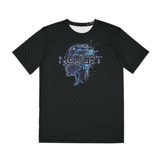 NOTGPT AI-Resist - Polyester Tee - All-over Print