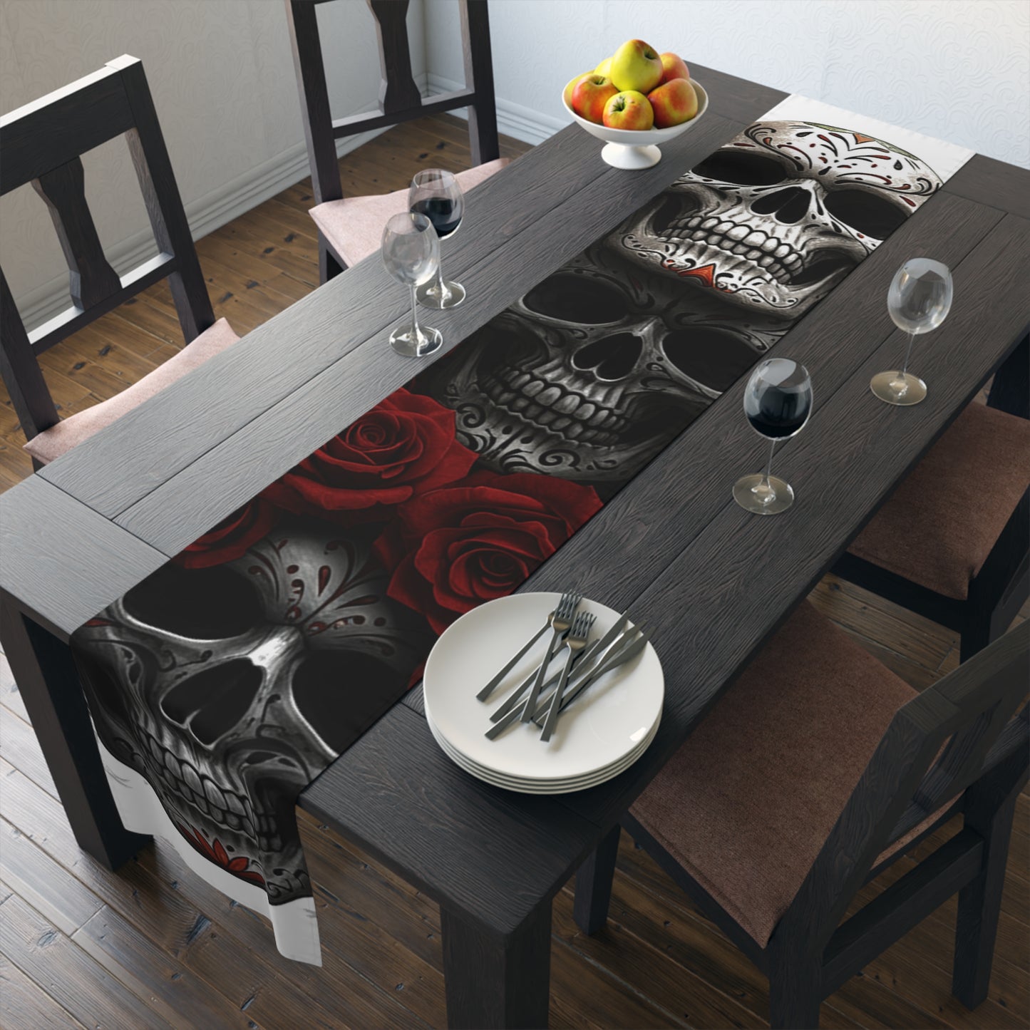 LaCatrina Edge: Bold & Mystical Table Runner
