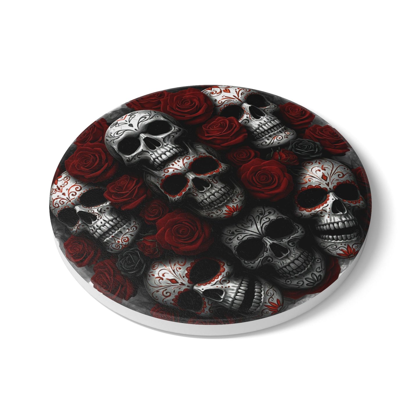 LaCatrina Edge: Ceramic Coaster #25 - Embrace Your Bold Side