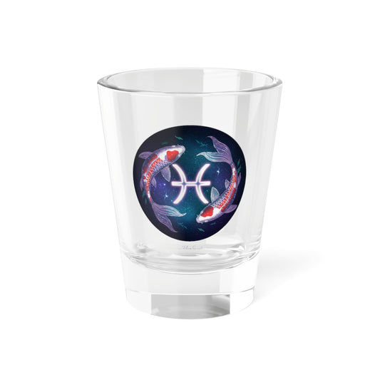 Pisces Power Trendy Zodiac Shot Glass - 1.5oz