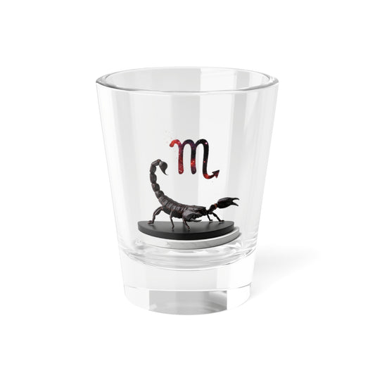 Scorpio Stardust Shot Glass - Embrace Your Inner Zodiac