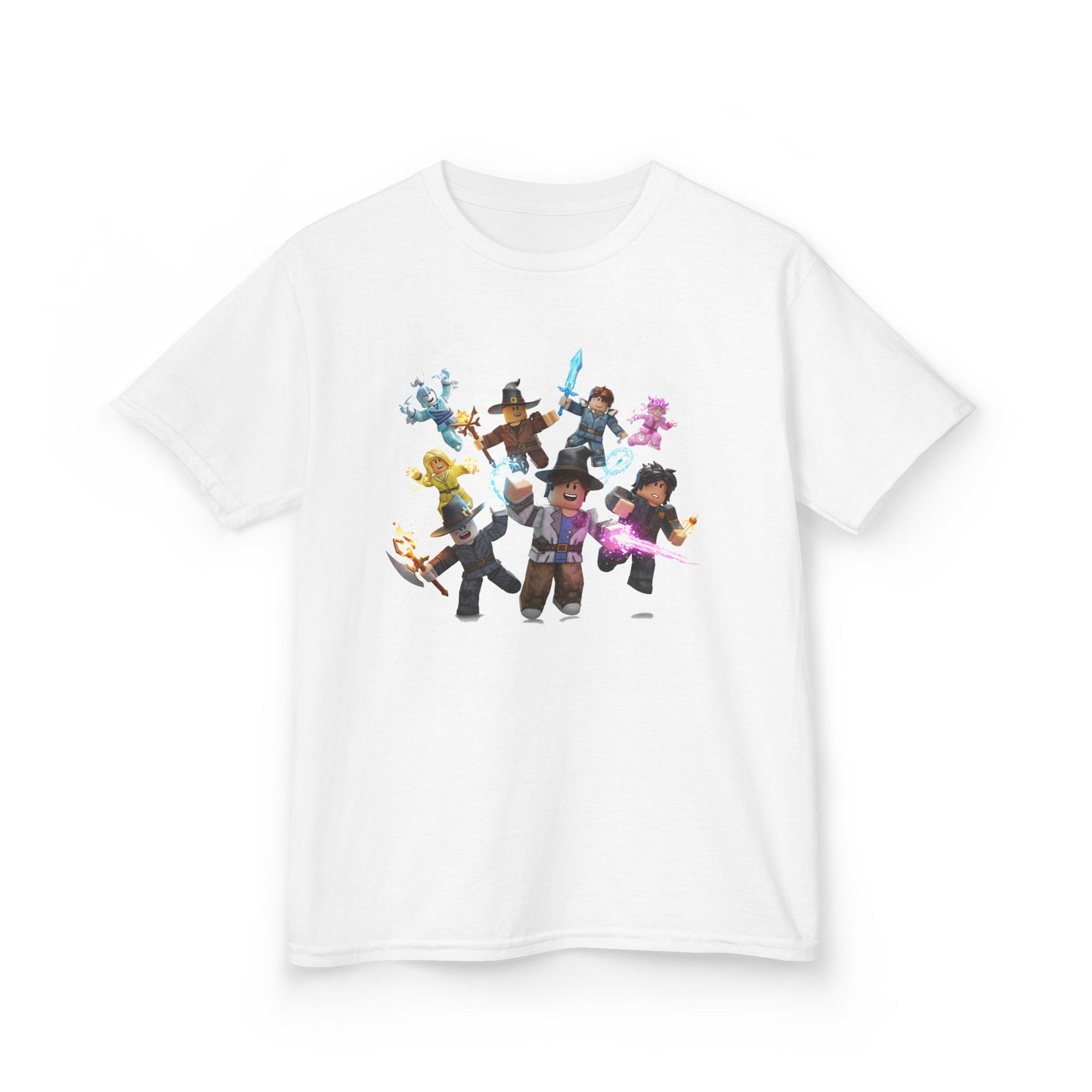 Pixel Pals Playground: Kids' Trendy Cotton Tee