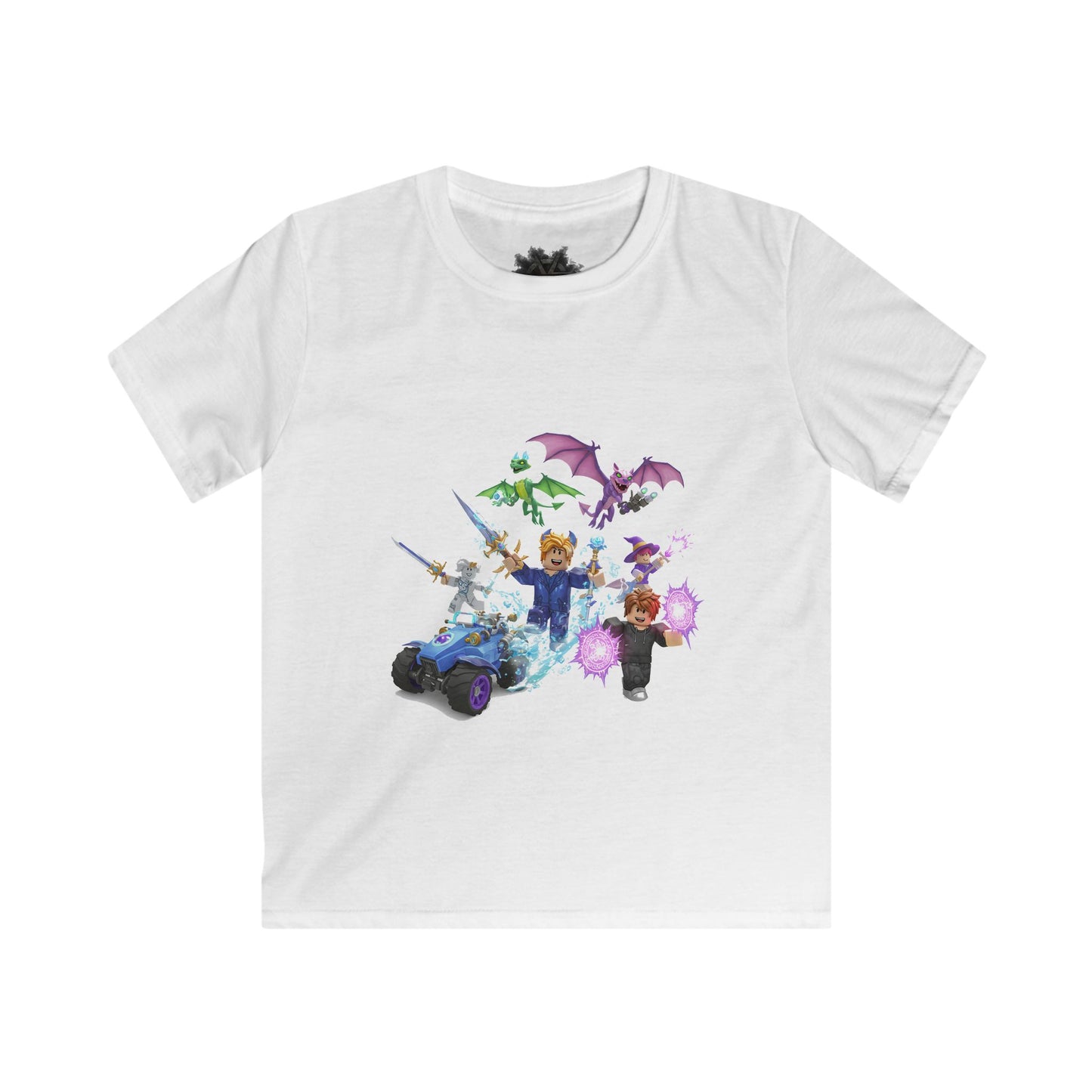 Back-to-School Blast: Kids' Voxel Adventure Tee