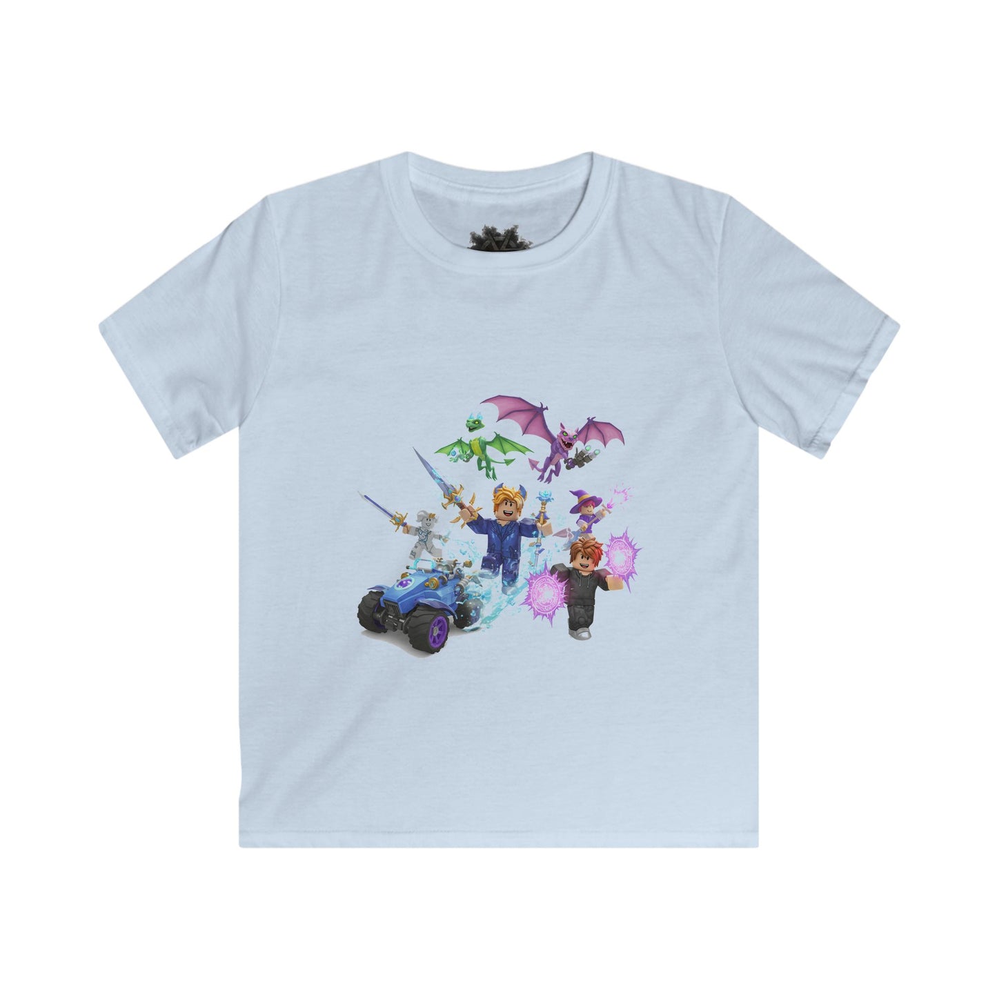 Back-to-School Blast: Kids' Voxel Adventure Tee