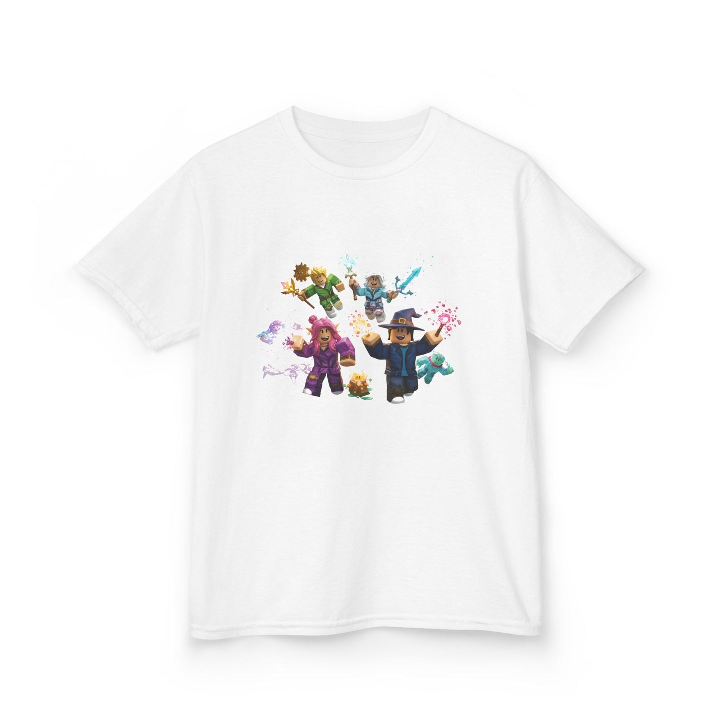 Pixel Power Play: Kids' Trendy Voxel Tee #110