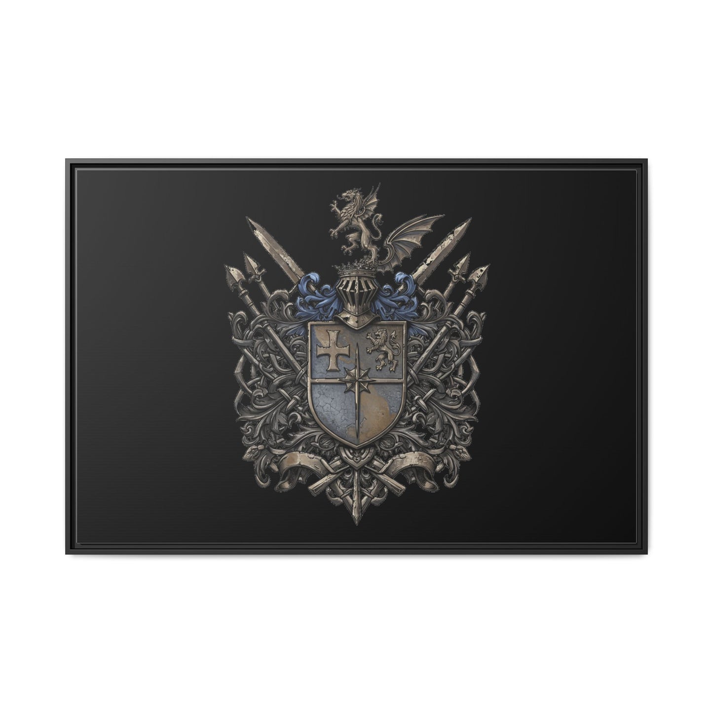 Guild Edition #9: Multicolor Matte Canvas Art