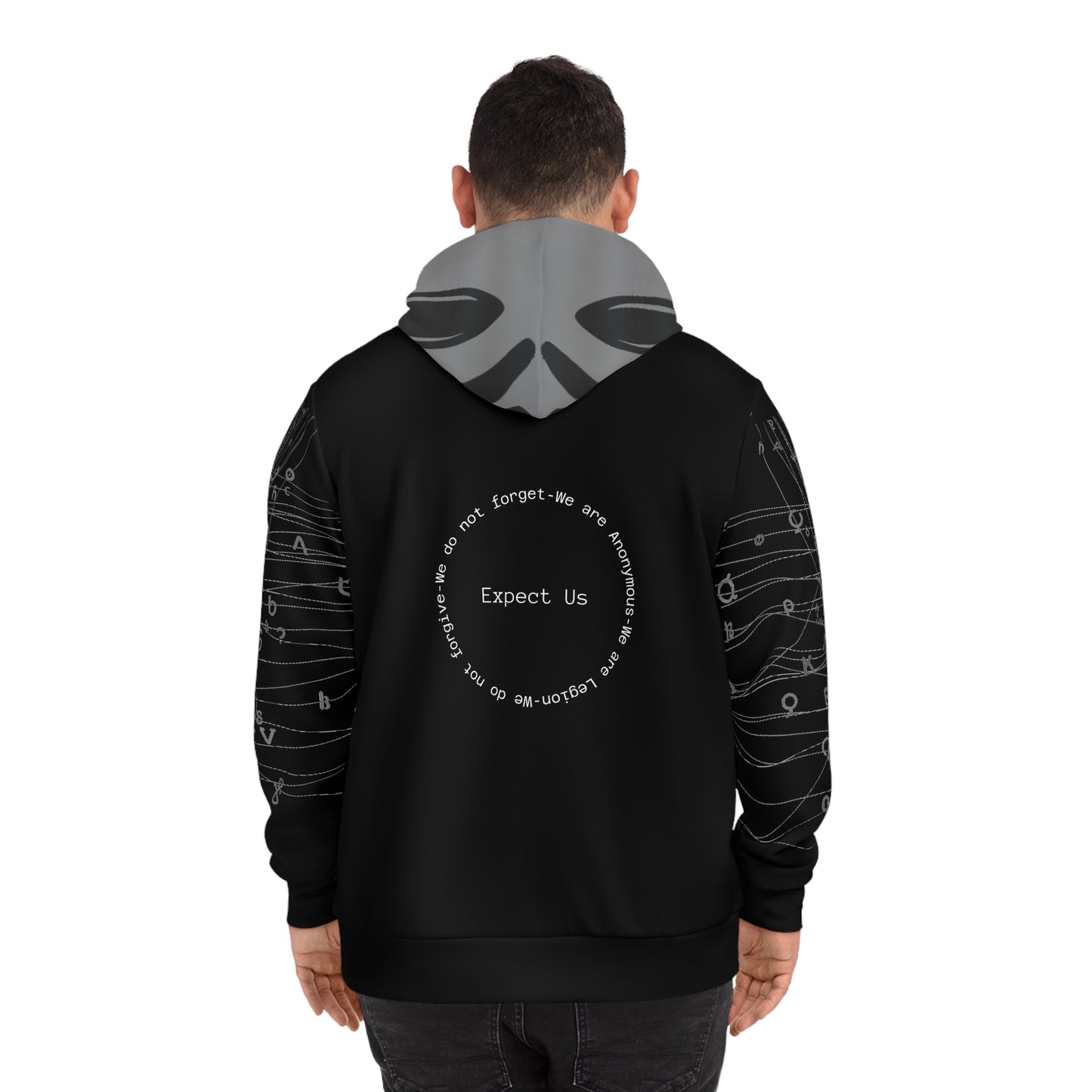 NOTGPT Anonymous Mobius Hybrid - Hoodie - All-over Print