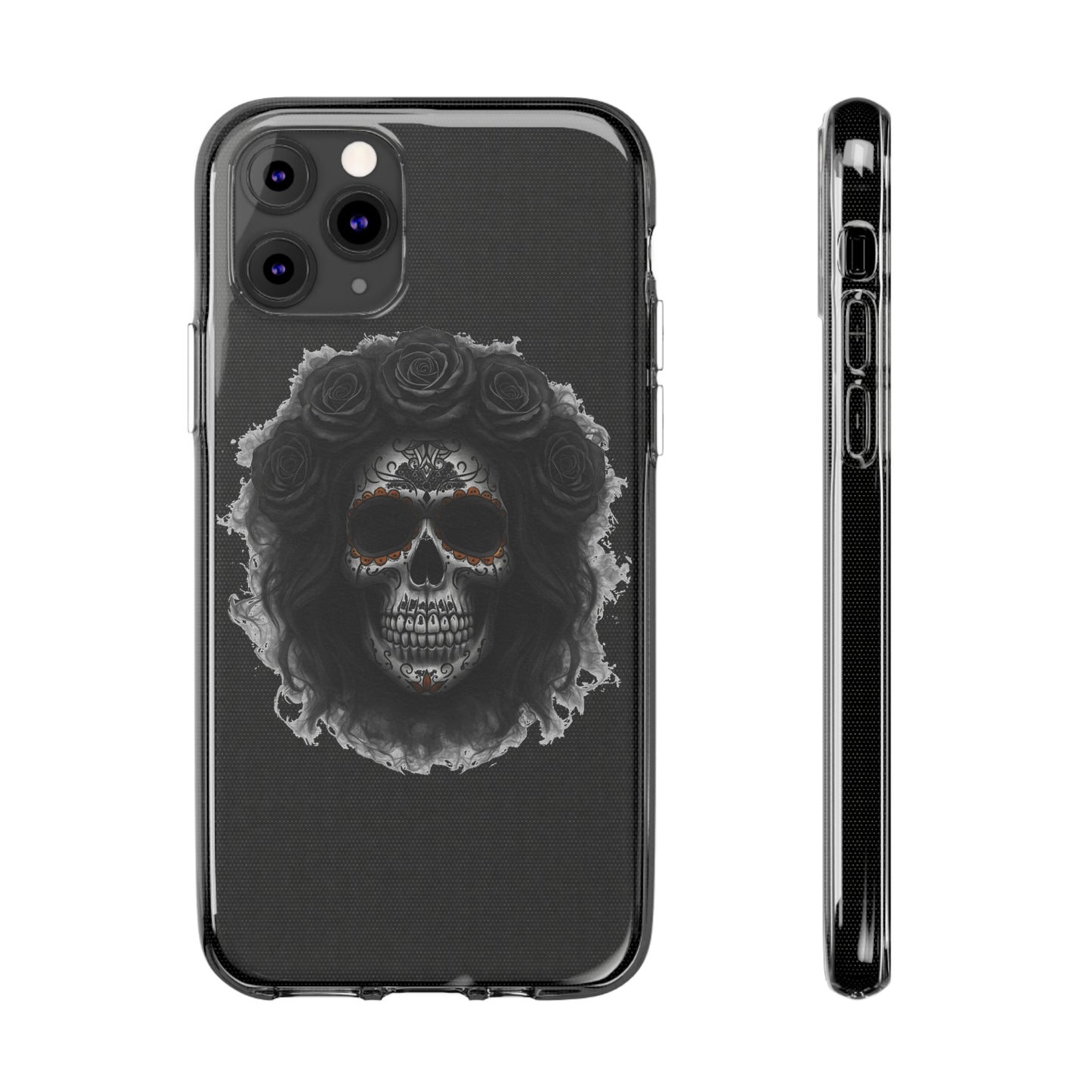 LaCatrina Edge: Clear Silicone Phone Case - Dare to Stand Out