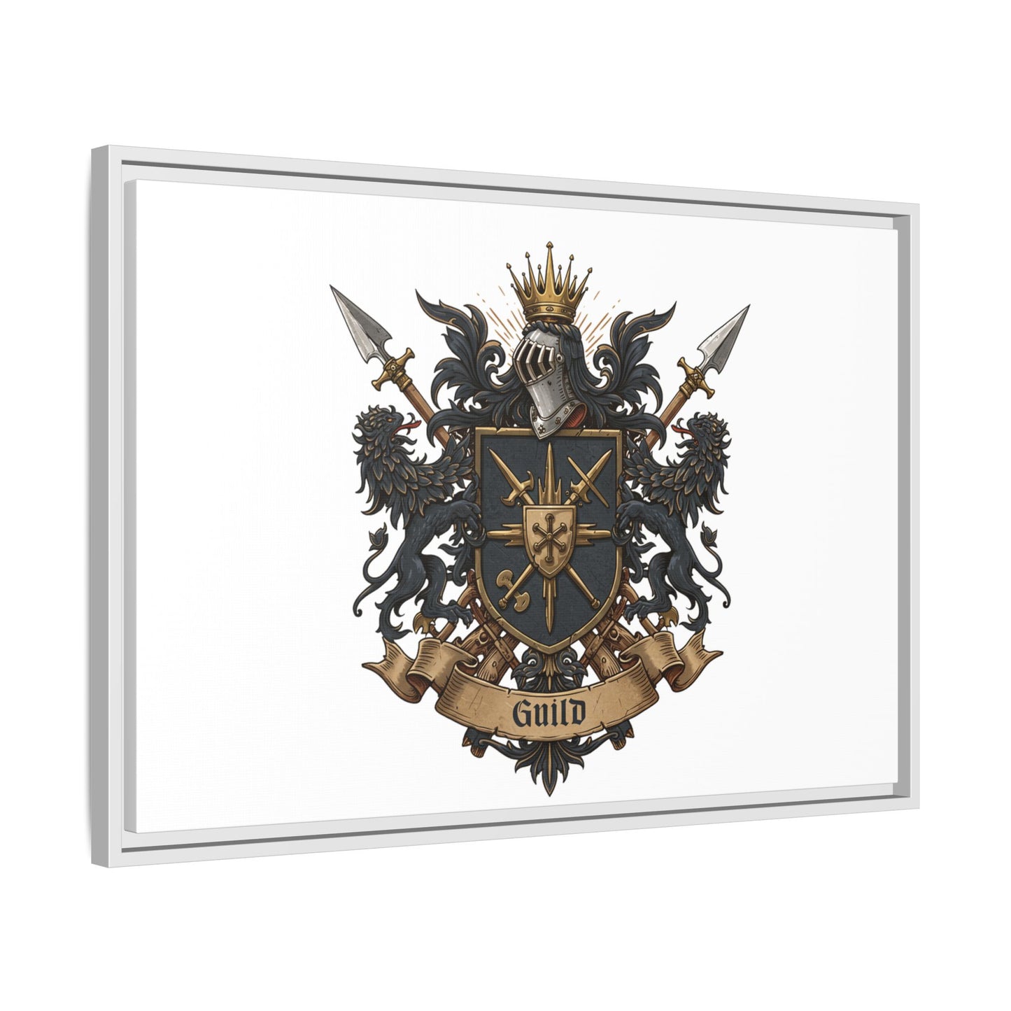 Guild Edition #3 - Professional Elegance Framed Canvas
