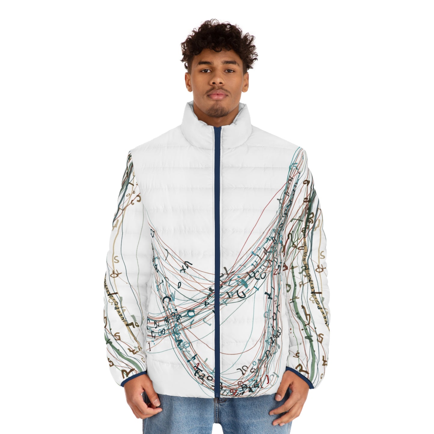 NOTGPT Synergy - Puffer Jacket - All-over Print